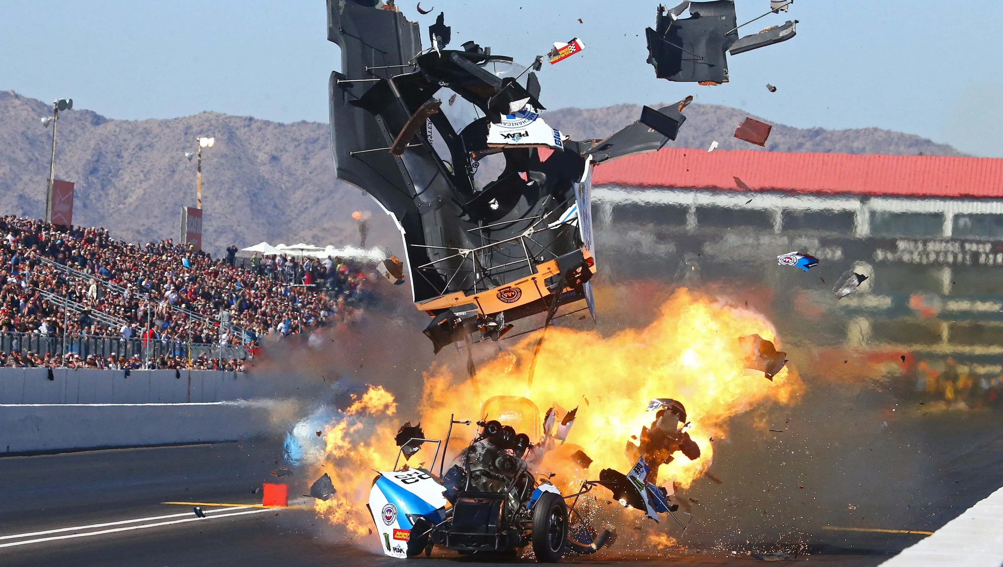 SAD NEWS: Just now: NHRA legend John Force was involved in a serious crash during qualifying for the Virginia Nationals…