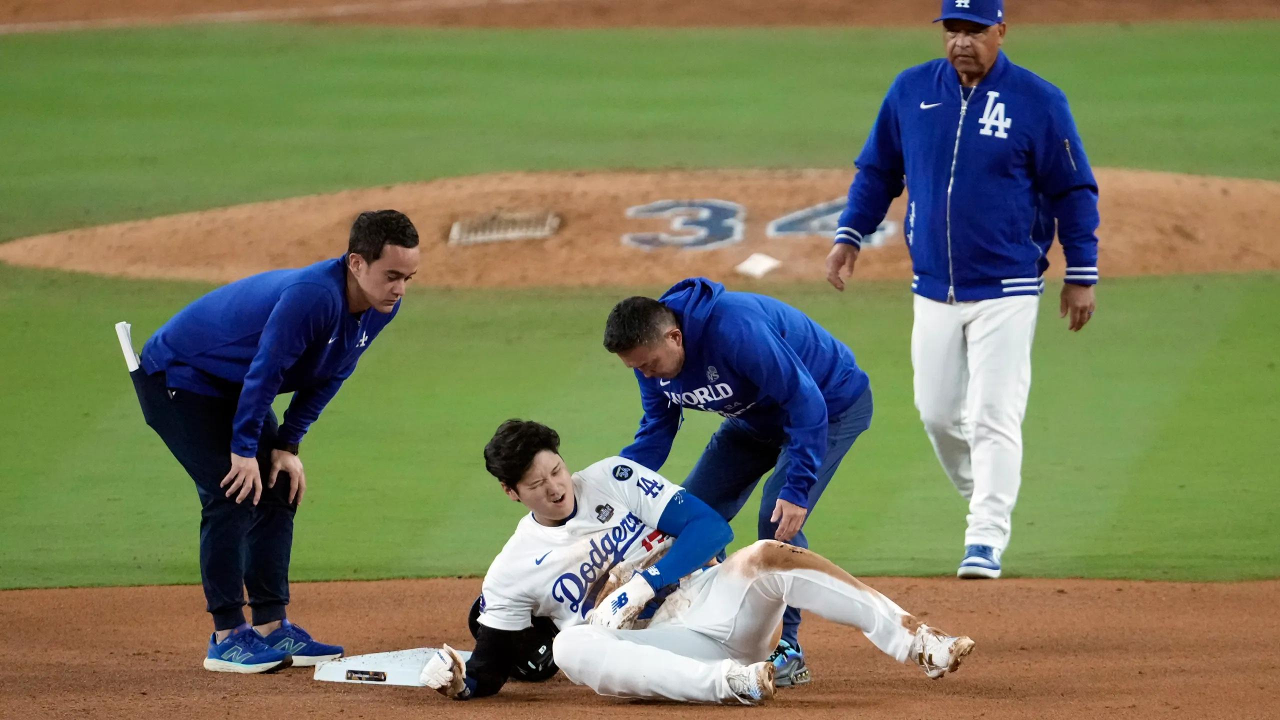 The Dodgers’ Shohei Ohtani will not be able to play after suffering a serious shoulder injury during the World Series.