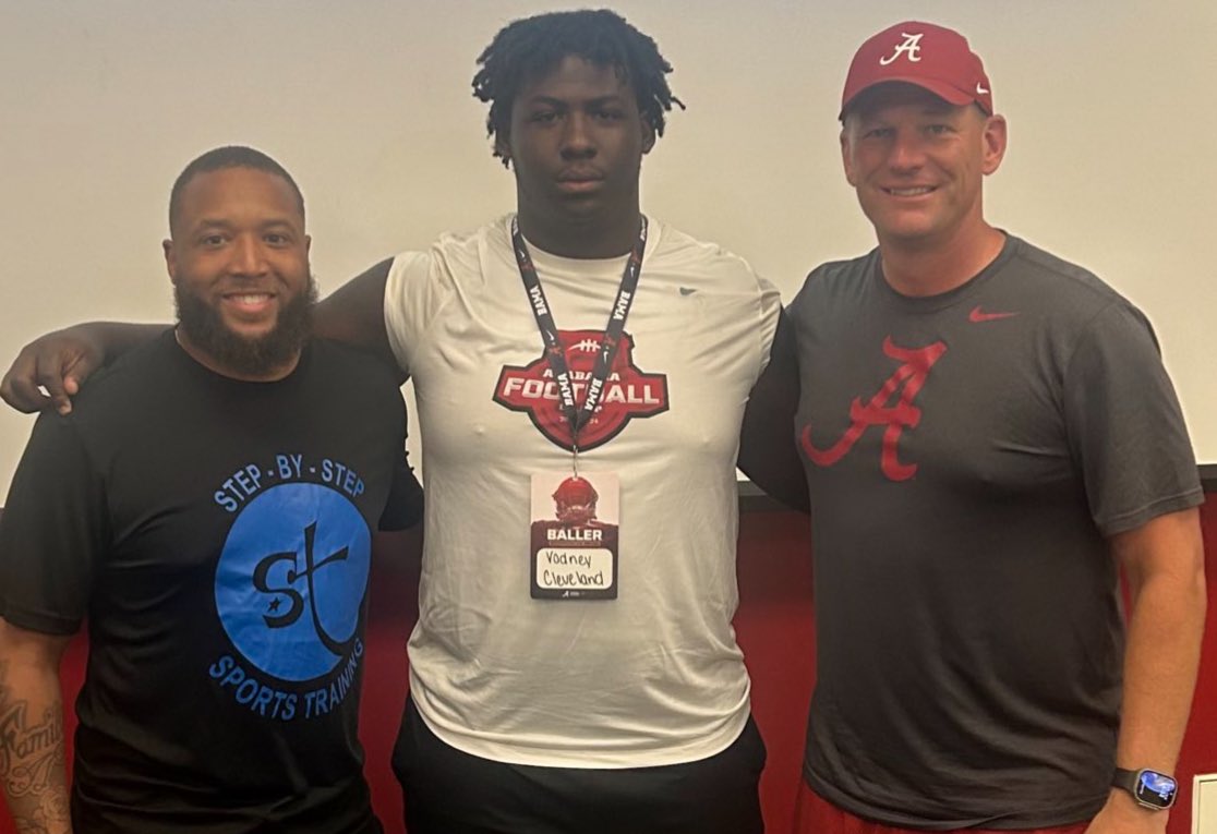 Vodney Cleveland, a 4-Star Prospect, Explains Why Alabama is the Ideal Place for Him to Realize His Potential