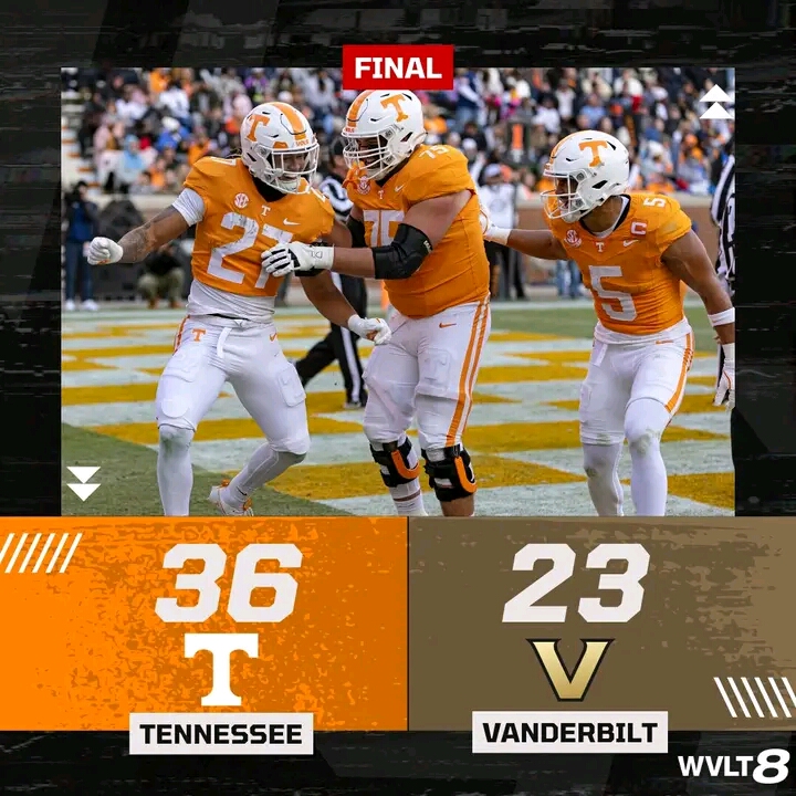 The Vols have all but secured a playoff spot with a win over the Commodores…