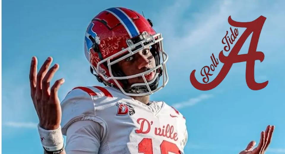 Welcome: Alabama Football Signs 5-Star Quarterback to its Class of 2025…..