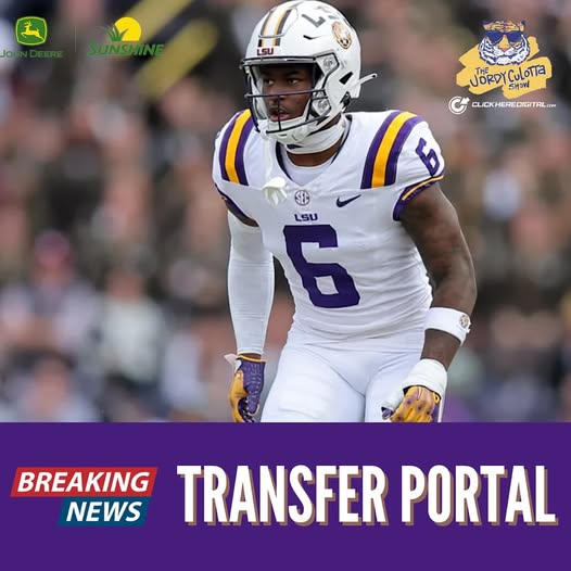 Breaking: LSU DB Jordan Allen is entering the Transfer Portal per….. read more