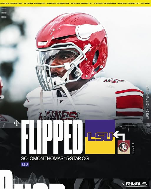 Breaking: LSU Flips 5-Star Solomon Thomas in Major Recruiting Coup……