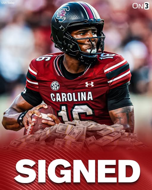 The 2025 Heisman candidate is Back: South Carolina QB LaNorris Sellers has signed a $2.7M deal with the Gamecocks….