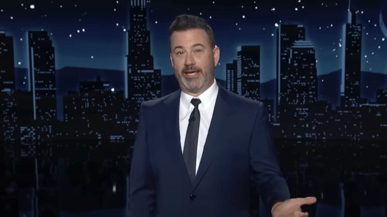 Jimmy Kimmel Reacts to Biden Pardoning His Son Hunter & Trump Party at….