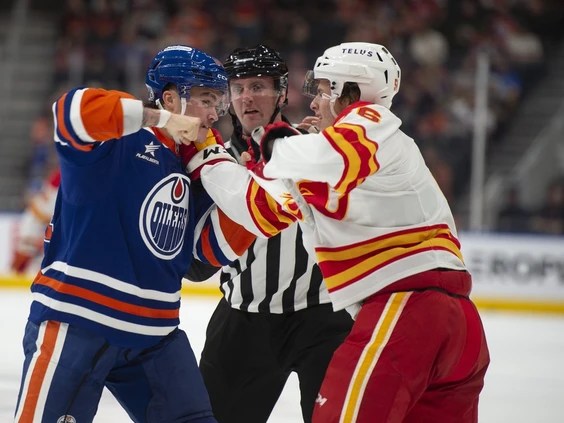 Breaking: An Edmonton Oilers Player has been Fined $109 for Involvement in Fight Clash….