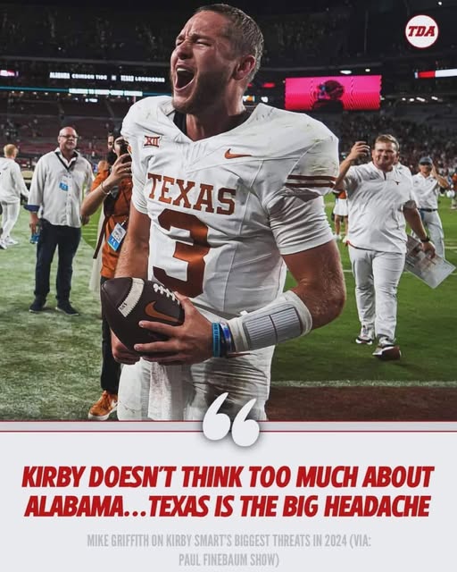 JUST IN: Georgia Bulldogs writer Mike Griffith says Texas is the one to worry about in 2024, not Alabama…