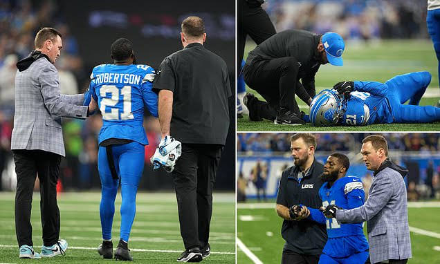 Breaking news: The cornerback for the Lions Amik Robertson, sends a powerful message to his detractors following playoff tragedy.