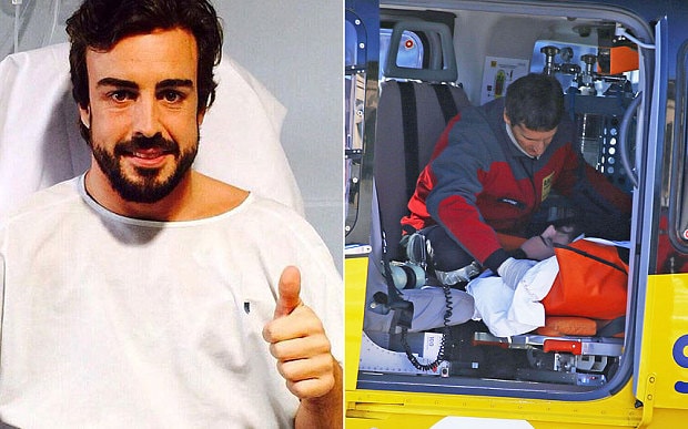 Tragic: Fernando Alonso Forced to Retire Early Due to Severe Injury After Horrific Crash in Test Session…