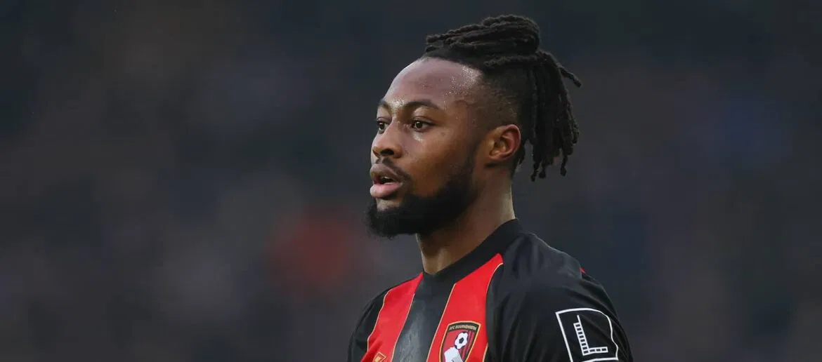 breaking news :Manchester United set to lock horns with Tottenham Hotspur over Bournemouth’s Antoine Semenyo…. read  more…