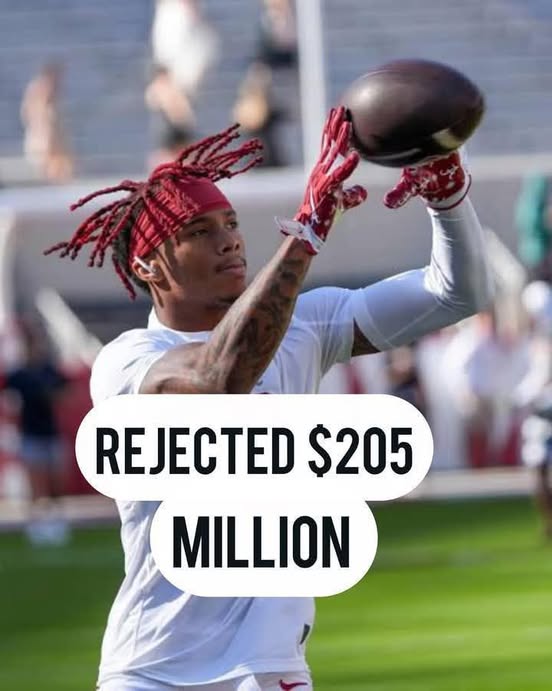 Breaking News: Alabama Star Ryan Williams Rejects Historic $205 Million NIL Offer from the Longhorns : “My Loyalty Lies with The Roll Tide forever ”…..