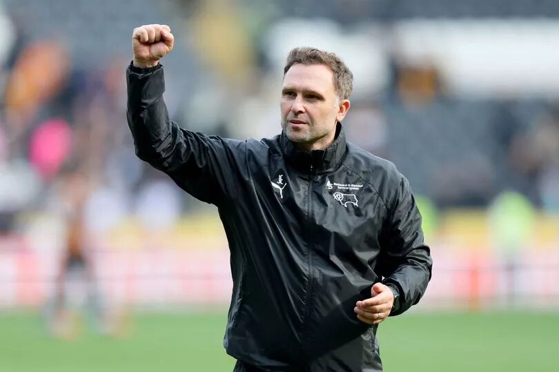 ‘I said it and it happened’: Derby County evade Championship relegation as John Eustace completes remarkable Rams rescue act