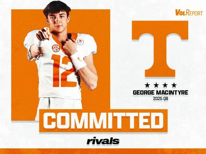 Commitment Breakdown: 2025 Four-star QB George MacIntyre Committed To Tennesses Vol After Signing Muiti Million Dollar Contract Extension $205 with…. See more