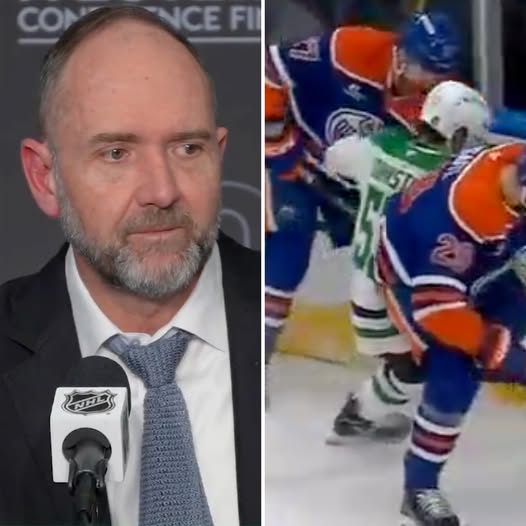 Breaking: Pete DeBoer went off after a brutal no-call robbed the Stars of a crystal-clear power play in Game 3. Instead, the Oilers scored twice in 36 seconds—and now fans are saying the league is doing everything to get Edmonton to the Finals… Read more