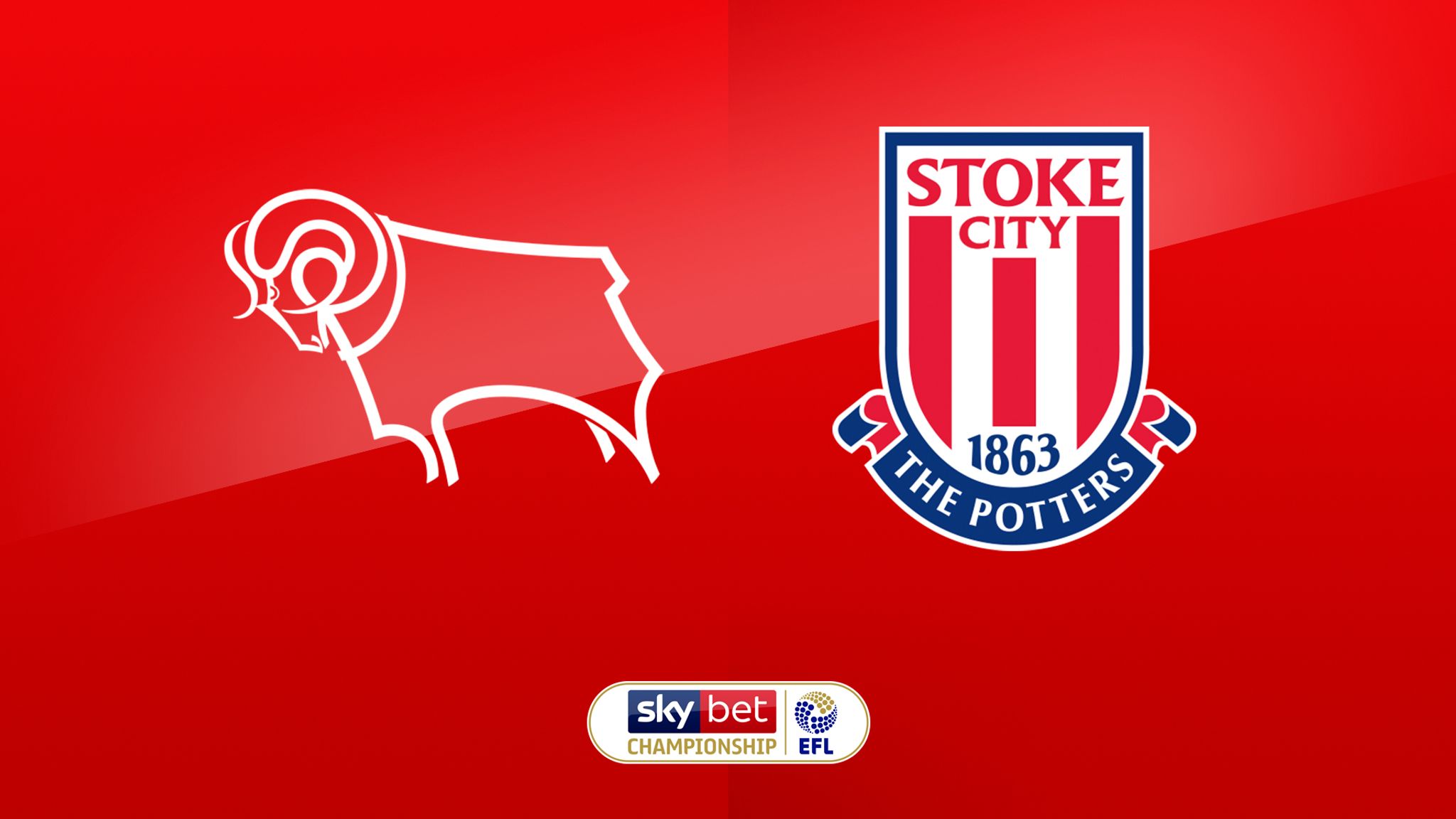 Kick-Off Time Adjusted for Derby County vs Stoke City Clash