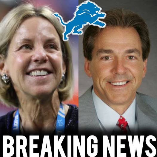 CONGRATULATIONS: Alabama Legendary Coach Nick Saban Announced by Detroit  Lions Ownership as New Co-Owner of the Football Club, joining Ownership ranks after…. read more