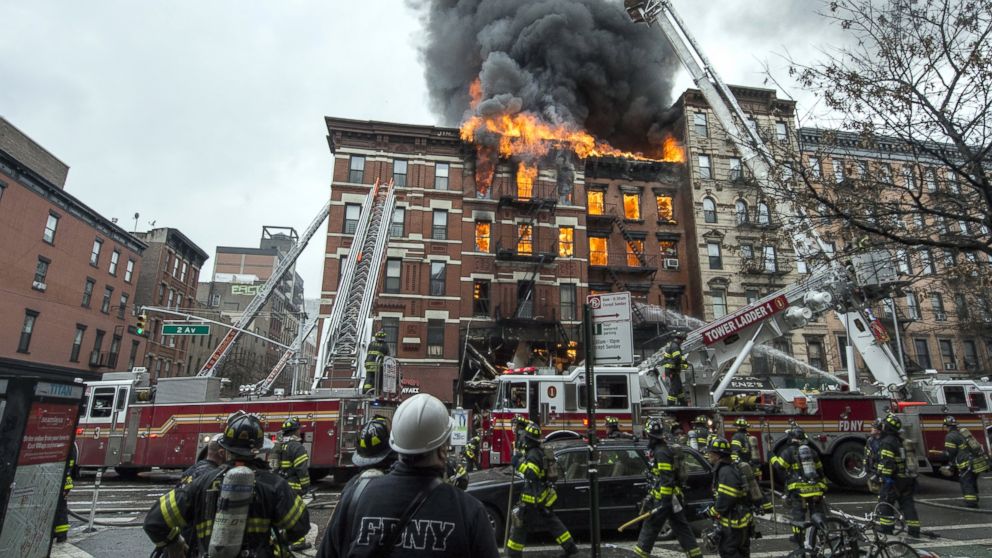 JUST NOW: THE New York City Town court fire…. see more
