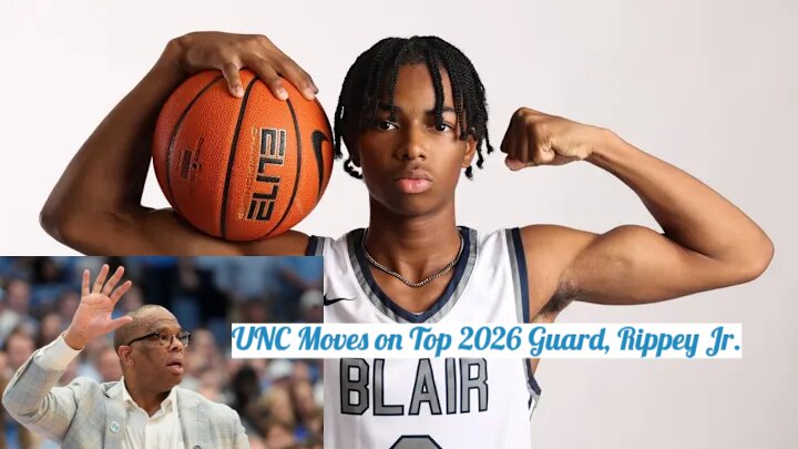 UNC Moves on Top 2026 Guard: The Tar Heels haven’t landed a commitment from the 2026 class yet, but they’re actively arranging visits with top prospects—and today, they locked in a big one. Four-star point guard Deron Rippey Jr. is set to visit Chapel Hill over Labor Day weekend… READ HERE…