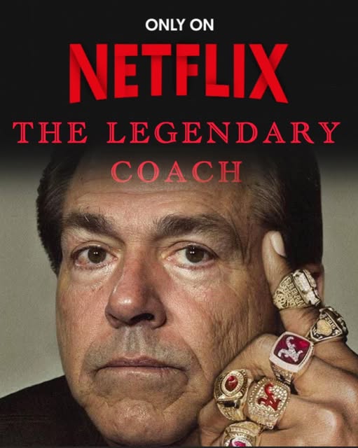 Netflix Releases Highly Anticipated Documentary on Alabama Nick Saban, titled ” THE LEGENDARY COACH “. To be released on 25th…. READ MORE…..