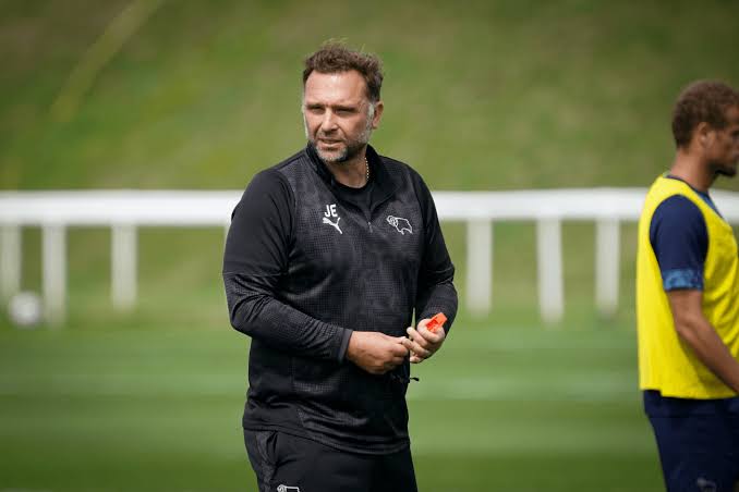 Derby boss John Eustace confirms striker to be assessed before Bristol City game