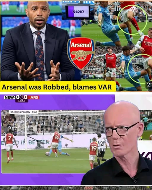 BREAKING NEWS ‼️ Former referee blasts VAR decision as Arsenal denied penalty at Newcastle. A former Premier League referee was left ‘simply astounded’ by the decision not to give Arsenal a penalty against Newcastle on Sunday when Viktor Gyokeres was felled by Nick Pope…  FULL STORY: