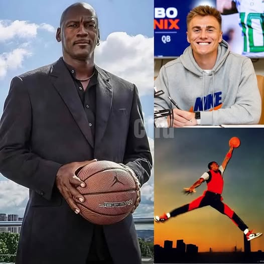 BREAKING: Basketball legend Michael Jordan has just announced a massive $20 million endorsement deal with young NFL star Bo Nix to be the face of his all-new Air Jordan campaign. The multi-million dollar partnership promises to redefine sneaker culture and inspire a new generation of fans. “Greatness will recognize greatness — this isn’t just a deal, it’s history in the making,” Bo Nix proudly posted on his personal page…read more