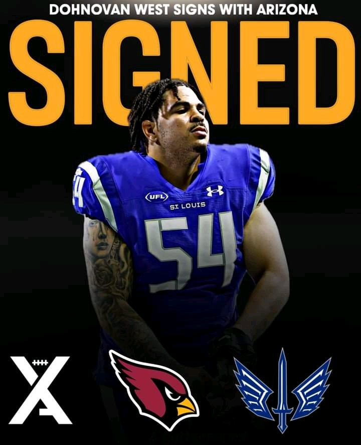 Congratulations to the St. Louis Battlehawks! Dohnovan West Signs with the Team…